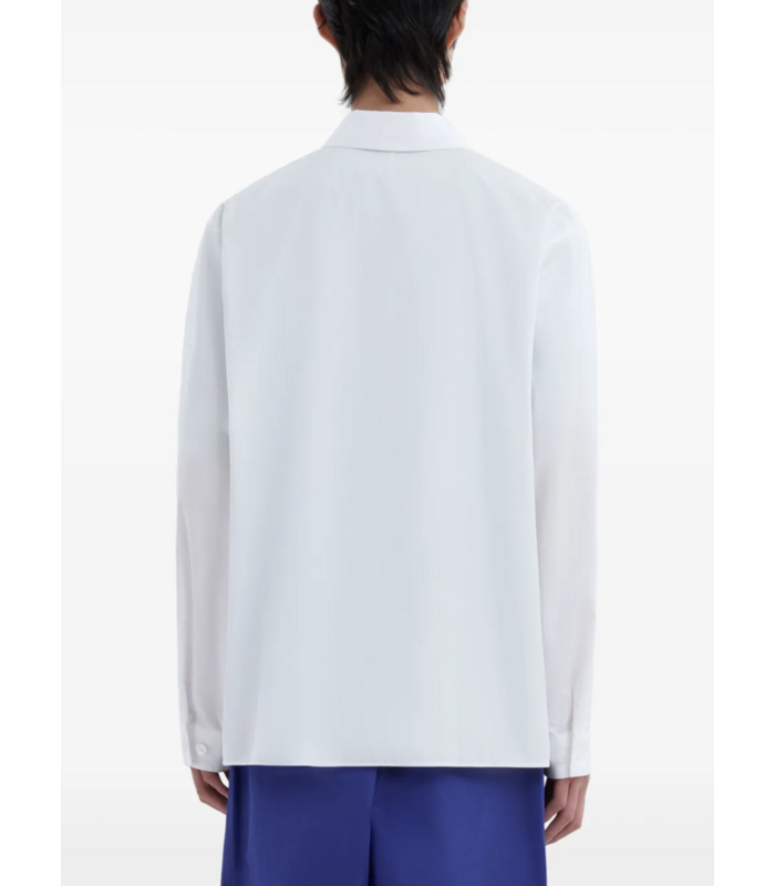 shirt zip up lily white