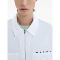 shirt zip up lily white