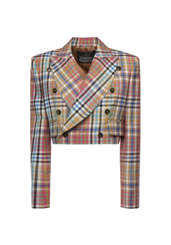 VIVIENNE WESTWOOD ls cut off jacket multi