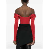 BEA CORSET CARDI RED