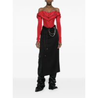 BEA CORSET CARDI RED