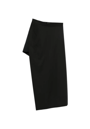 VIVIENNE WESTWOOD maxi infinity skirt black
