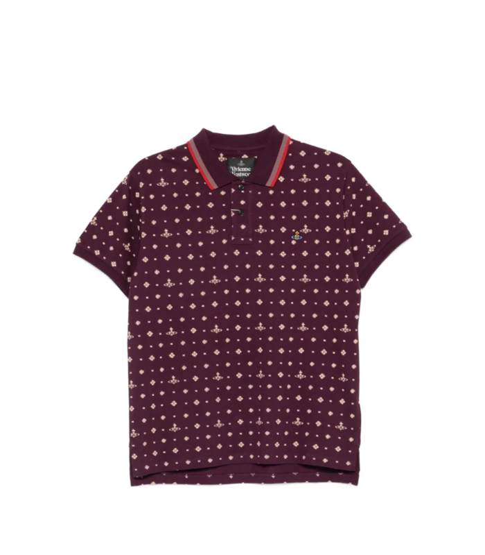 CLASSIC POLO IKAT/BURGUNDY