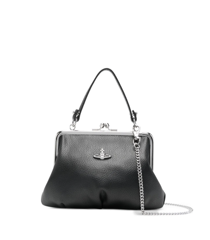 GRANNY FRAME PURSE BLACK