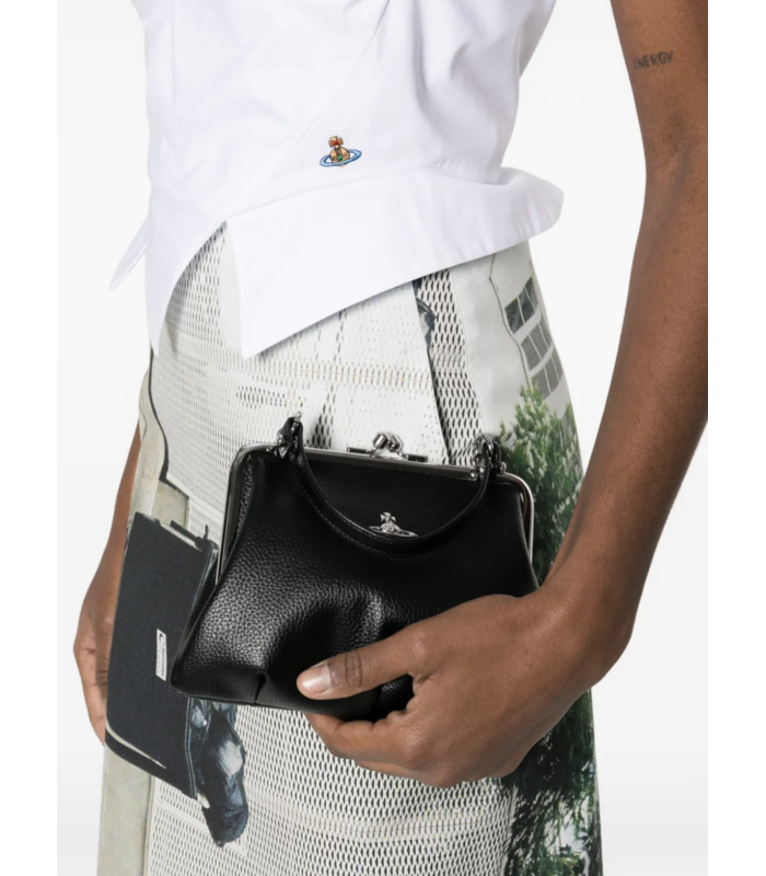 GRANNY FRAME PURSE BLACK