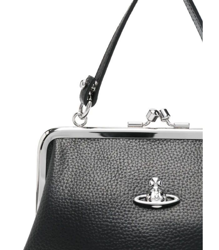 GRANNY FRAME PURSE BLACK