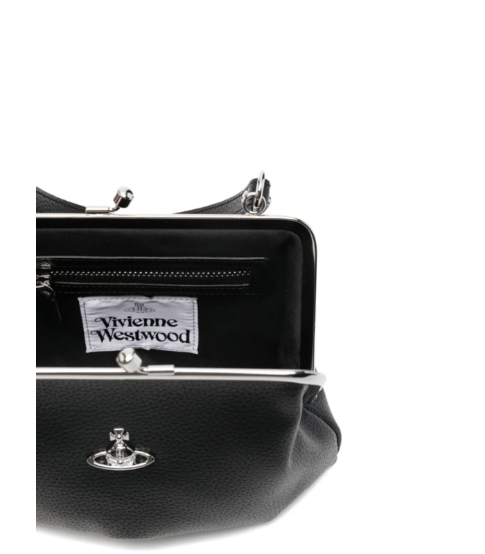 GRANNY FRAME PURSE BLACK