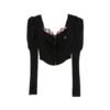 VIVIENNE WESTWOOD BEA CORSET CARDI BLACK