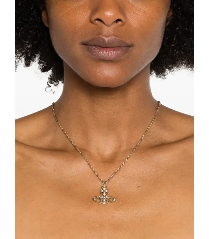 MAYFAIR BAS RELIEF PENDANT GOLD / CRYSTAL AB