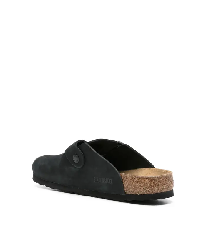 Boston WB Nubuck Leather Unisex Black