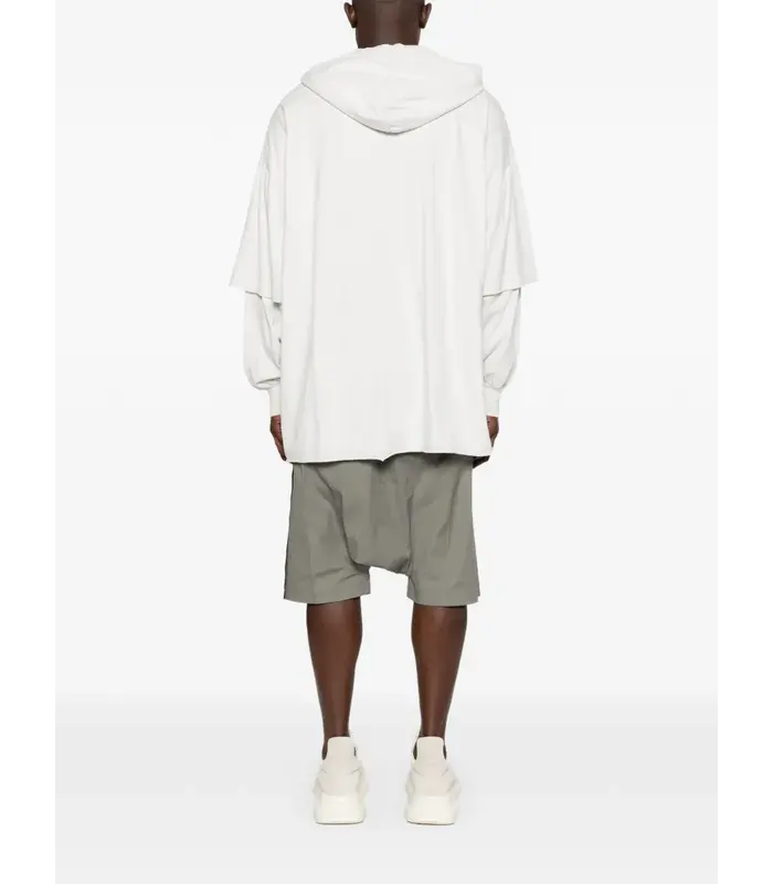 T-SHIRT TOMMY HUSTLER HOODIE MILK WASH