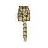 MAISON MIHARA YASUHIRO MUFFLER SKIRT BEIGE