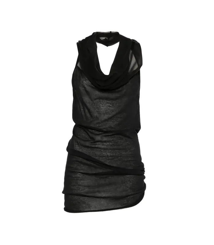 TOP SUNBURN HALTER BLACK