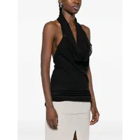 TOP SUNBURN HALTER BLACK