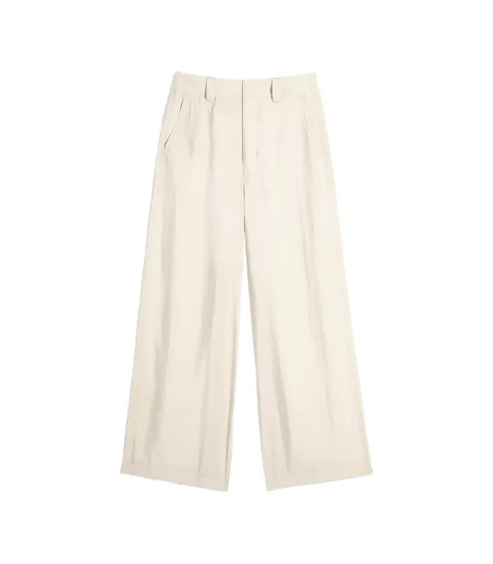 STRAIGHT TAILORED PANTS OAT MILK