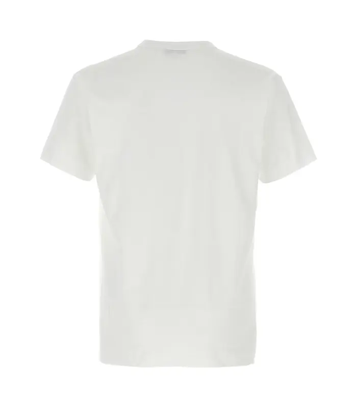 T-SHIRT BLACK BLACK HEART WHITE