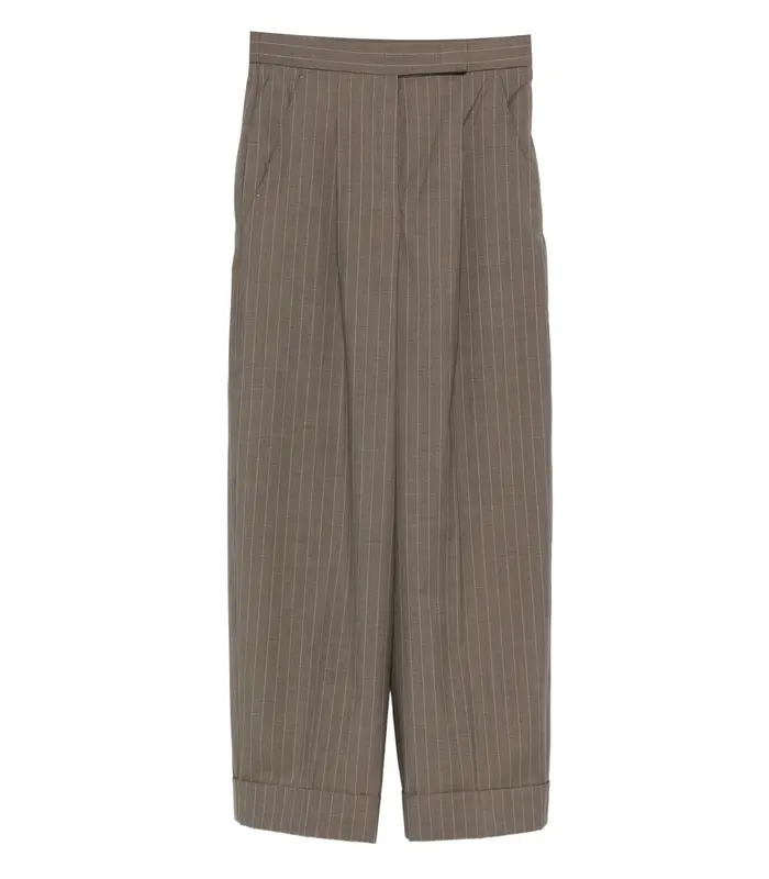 LONG TROUSER HAZELNUT