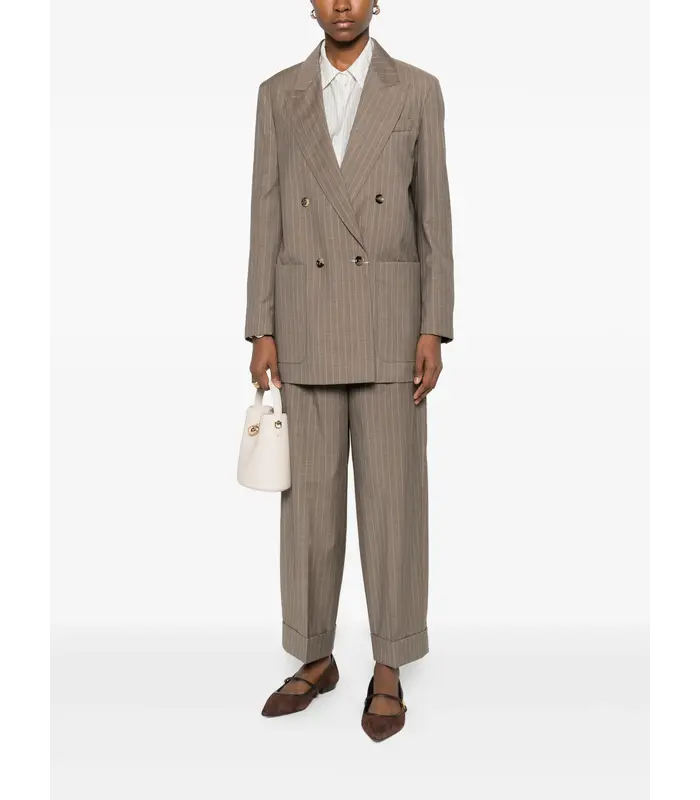 LONG TROUSER HAZELNUT