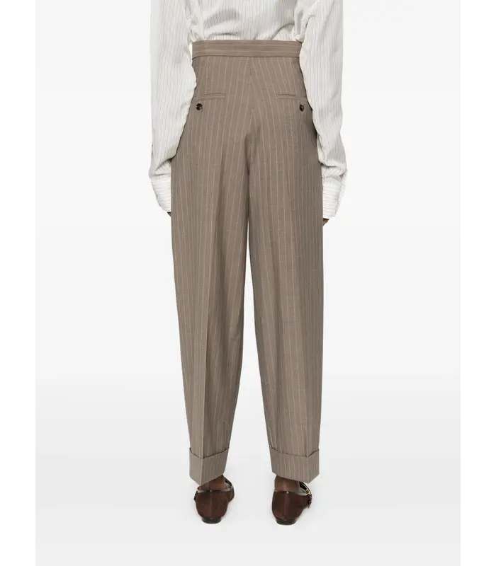 LONG TROUSER HAZELNUT