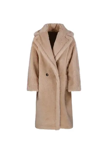 MAXMARA tedgirl coat albino