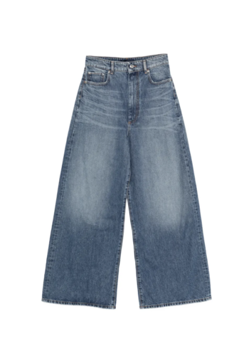 SPORTMAX denim trouser midnight blue