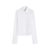 SPORTMAX SHIRT OPTICAL WHITE