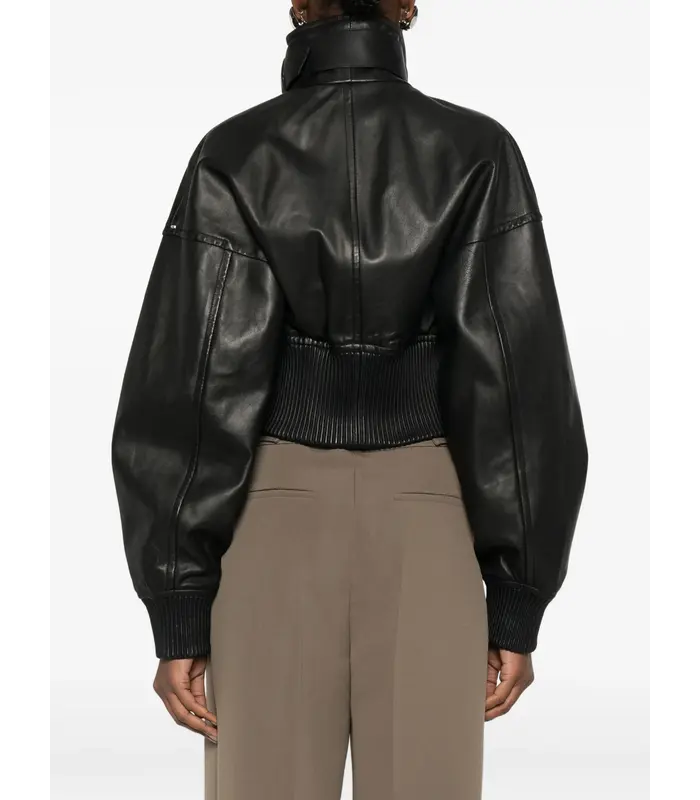 LEATHER JACKET BLACK