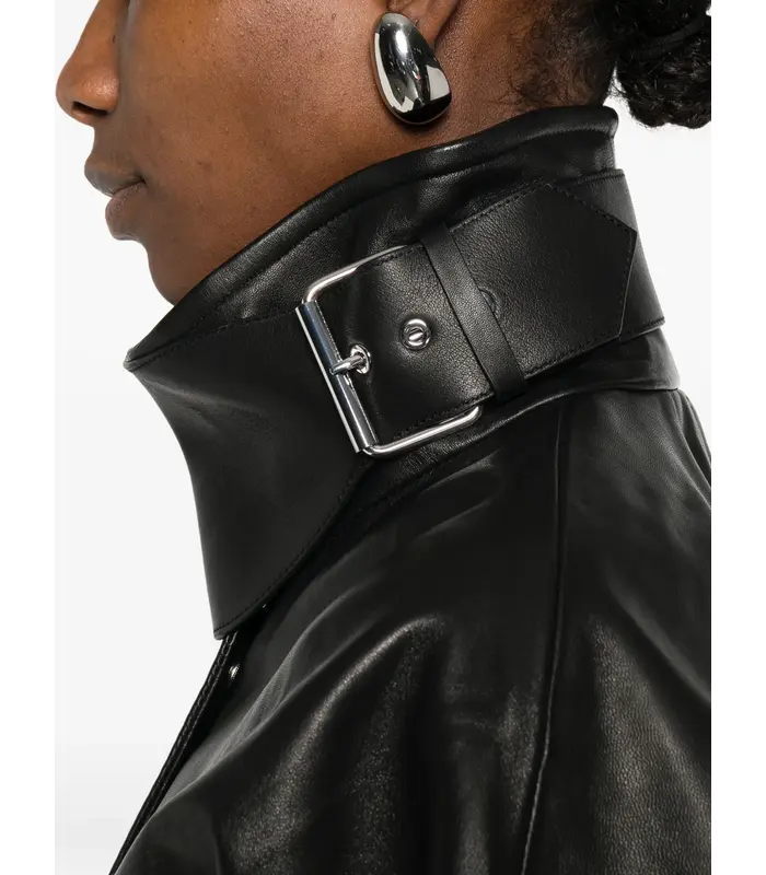 LEATHER JACKET BLACK