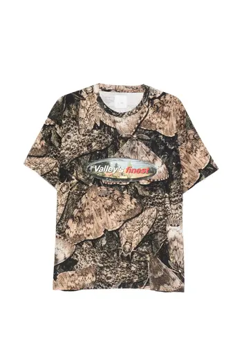 ROA senter t-shirt brown