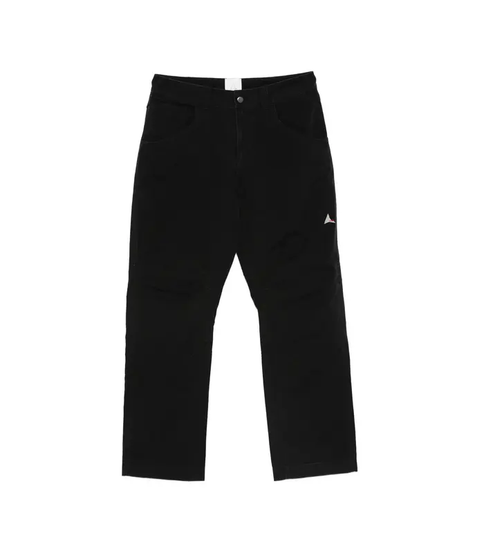 Crimp Shaped Cotton Pants Anthracite