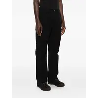 Crimp Shaped Cotton Pants Anthracite