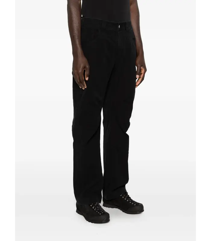 Crimp Shaped Cotton Pants Anthracite