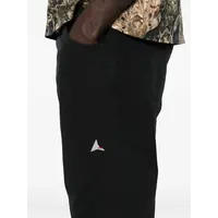 Crimp Shaped Cotton Pants Anthracite