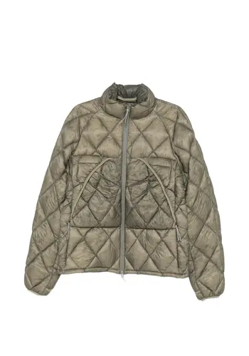 ROA nuna 800 fill power hooded down jacket sage green