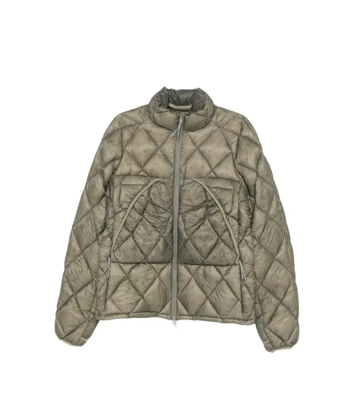 Nuna 800 Fill Power Hooded Down Jacket Sage Green