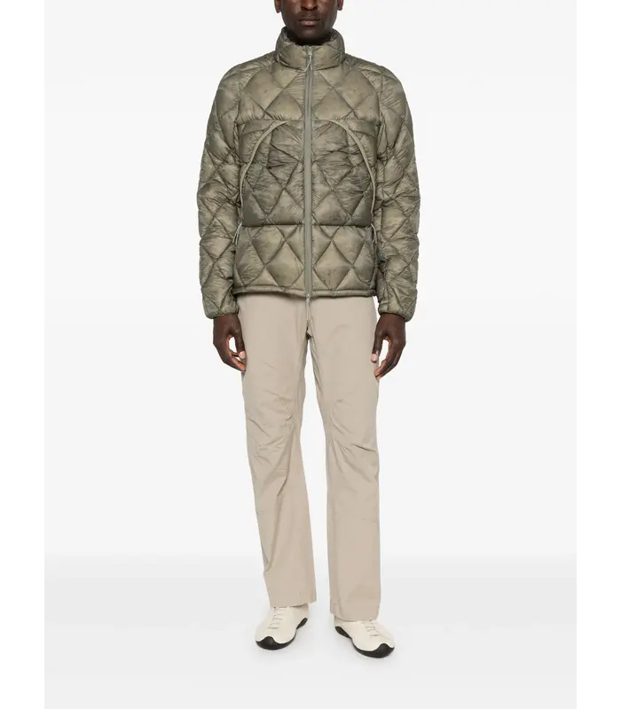 Nuna 800 Fill Power Hooded Down Jacket Sage Green