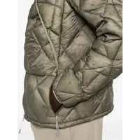 Nuna 800 Fill Power Hooded Down Jacket Sage Green