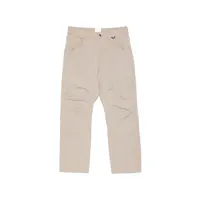 Crimp Shaped Cotton Pants Sand