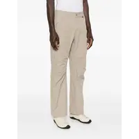 Crimp Shaped Cotton Pants Sand