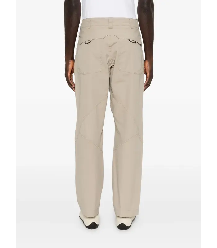 Crimp Shaped Cotton Pants Sand