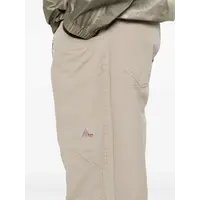 Crimp Shaped Cotton Pants Sand