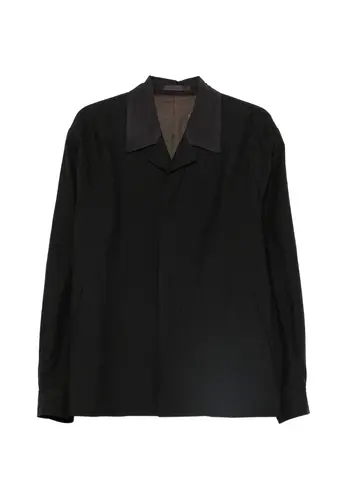 OUR LEGACY pack blazer soot black techflax