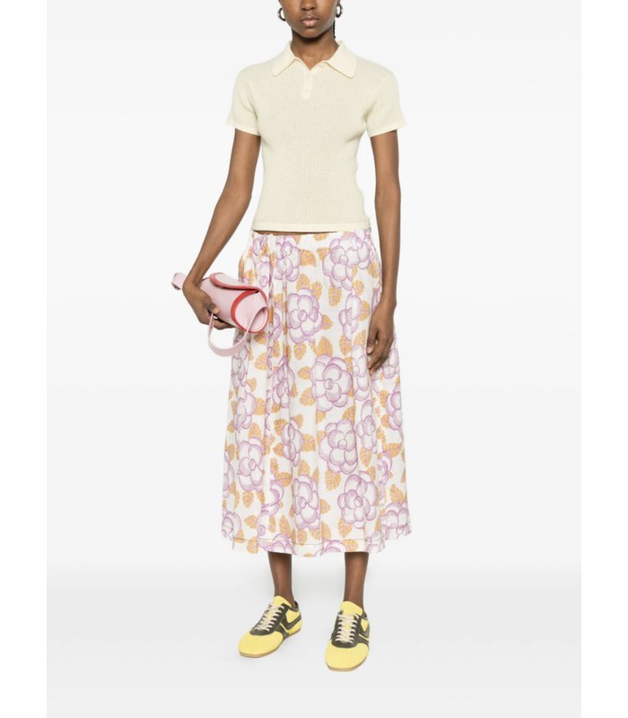 SKIRT PINK MULTI COLOR