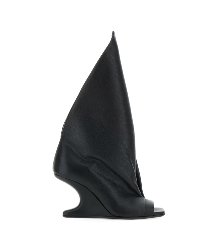 STIVALI IN PELLE CANTILEVER 8 STRUTTER SANDAL BLACK