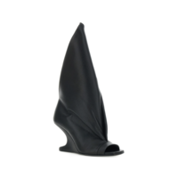 CANTILEVER 8 STRUTTER SANDAL BLACK