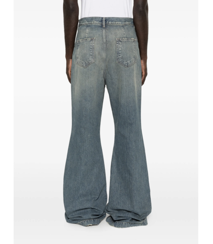 PANTALONI IN DENIM BOLAN BOOTCUT WASHED INDIGO