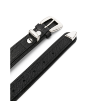 MINIMAL WESTERN BELT BLACK