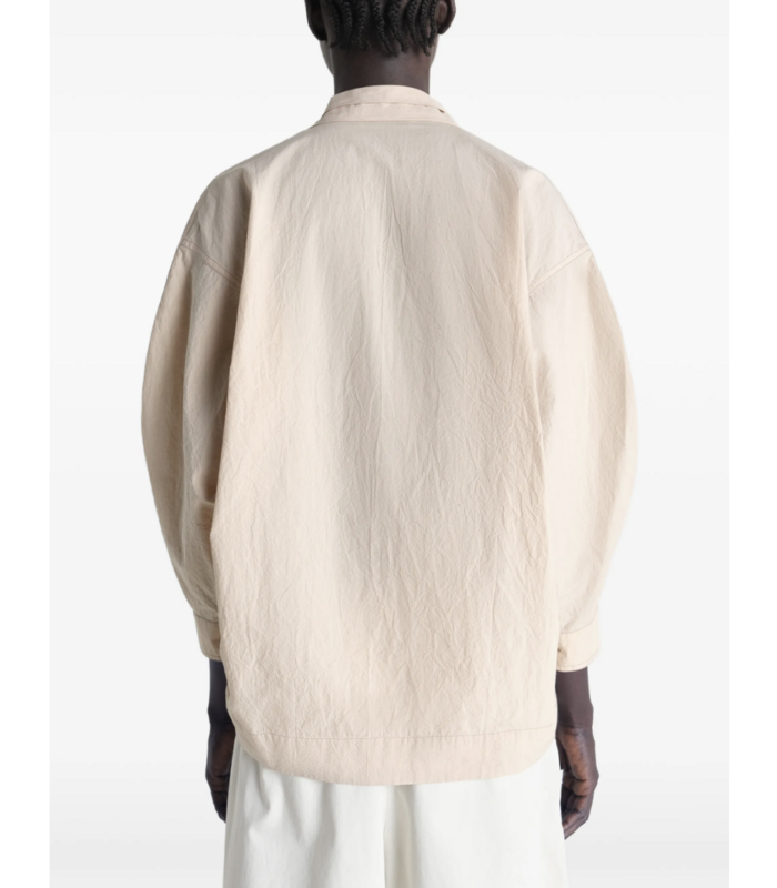 BLOUSE WITH SCARF GREIGE