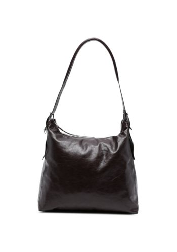 LEMAIRE belted hobo bag chianti