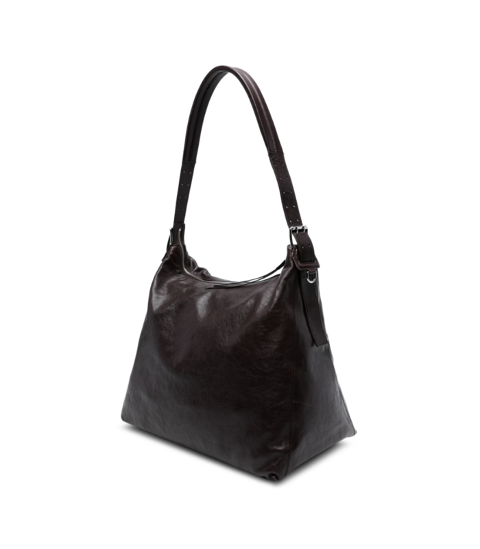 BELTED HOBO BAG CHIANTI